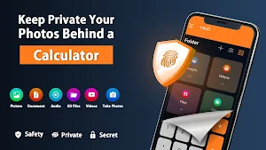 Calculator Lock - Hide photo Screenshot 0