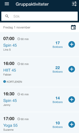 Olympen Träningscenter Screenshot 3