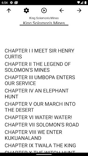 Book, King Solomon's Mines Screenshot 0