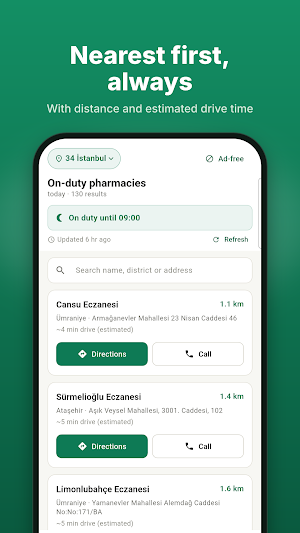Eczanow: Pharmacy Finder Screenshot 0