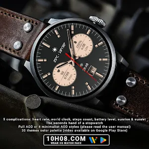 Watch face 10h08.com #105 Screenshot 1