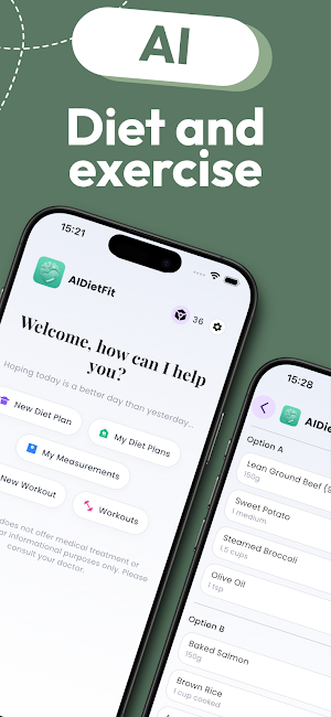 AIDietFit: Weight Loss & Diet Screenshot 1