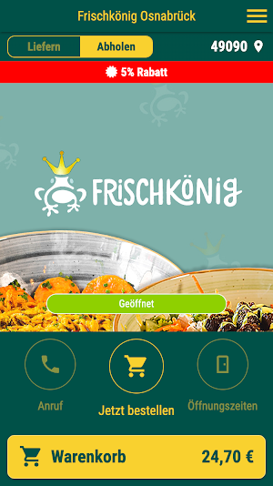 Frischkönig Osnabrück Screenshot 0