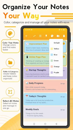 NotePlus: Simple Notes & Lists Screenshot 3