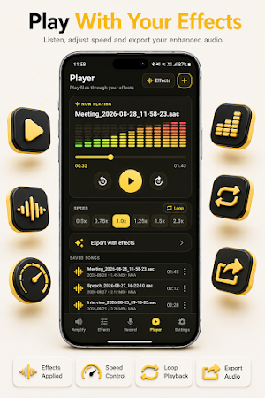 Microphone & Sound Amplifier Screenshot 2