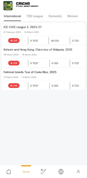 CricHD: Live Cricket Line 2025 Screenshot 3