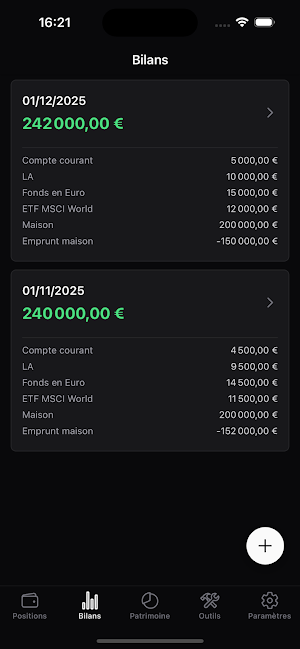 patrimonio Screenshot 2