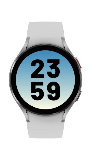 simple number watch face Screenshot 2