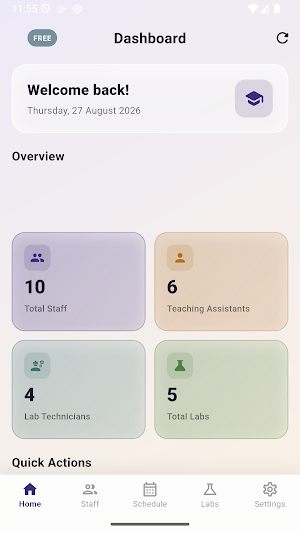 University Lab Manager Screenshot 0