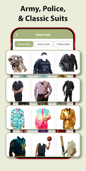 Stylish Men Suit Editor Screenshot 3
