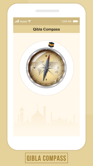 Qibla Compass & Prayer Timings Screenshot 1