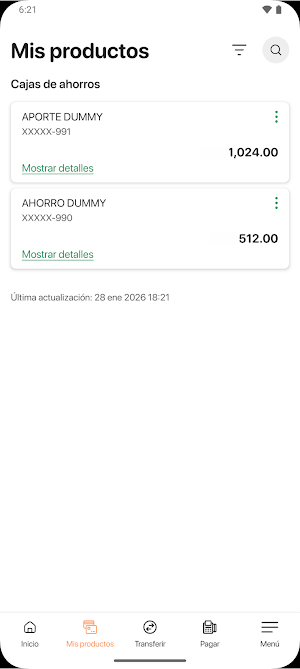 Cooppais en linea Screenshot 1