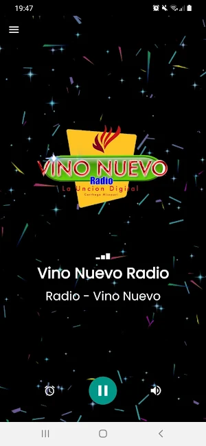 Vino Nuevo Radio Screenshot 1