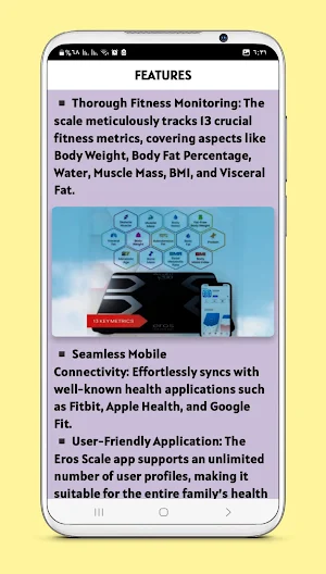 digital weight scale guide Screenshot 0