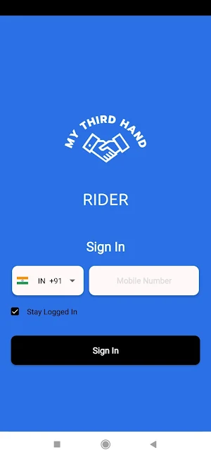 My Third Hand:Delivery Partner Screenshot 1