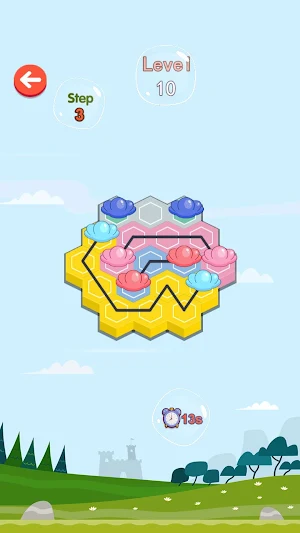 Chromatic Shell Grid Screenshot 0
