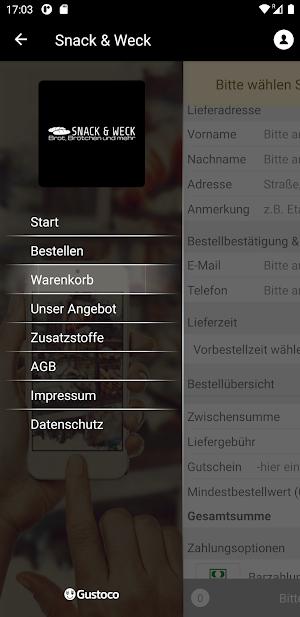 Snack & Weck Screenshot 0