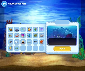 Aquarium: Grow Fish vs Aliens Screenshot 2
