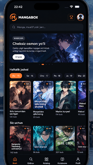 Mangabox - O'zbekcha mangalar Screenshot 2