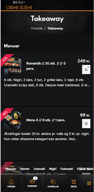 Oishii Sushi Screenshot 1
