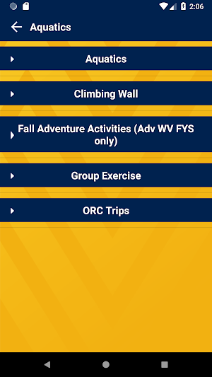WVUGo Screenshot 2