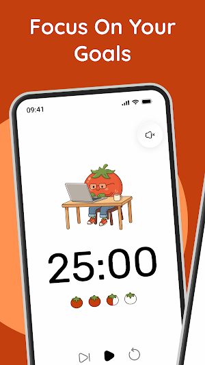 PomPom: Pomodoro Focus Timer Screenshot 0