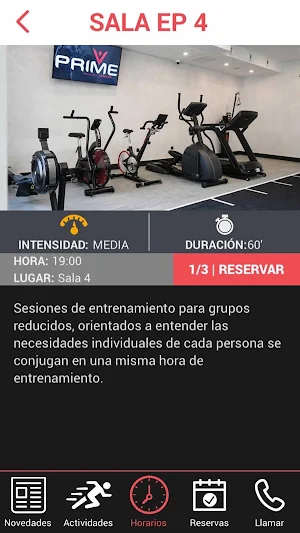 Prime Personal Trainer Screenshot 2