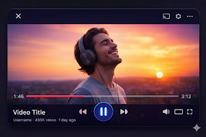 Video player Screenshot 1