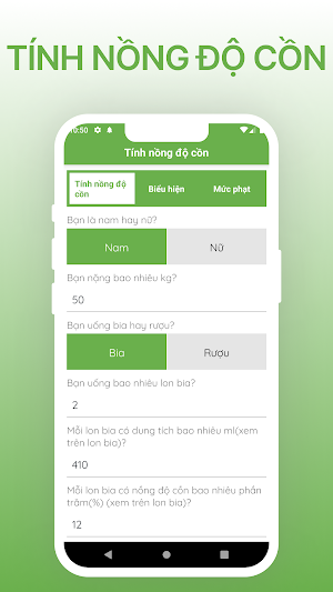 Đo Nồng Độ Cồn Screenshot 0