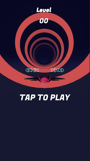Space Race - Fly and dodge colorful bars in space Screenshot 0