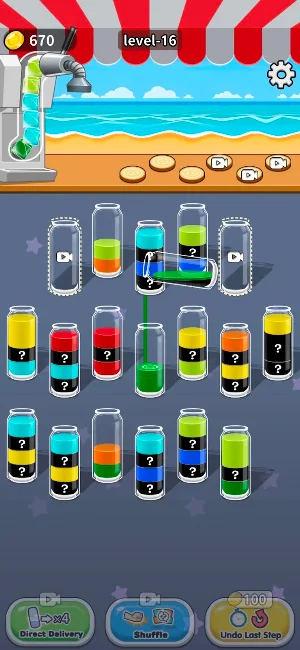 Color Water: Fluid Sort Puzzle Screenshot 0