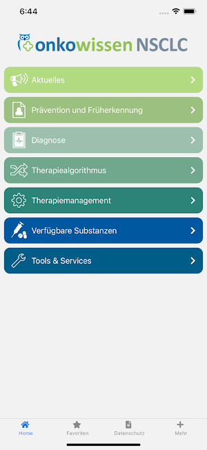 NSCLC onkowissen Screenshot 0