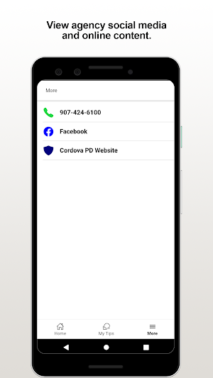 Cordova PD Screenshot 2