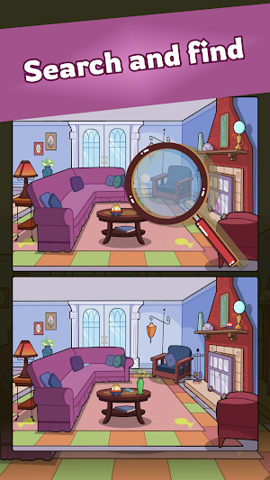 Spot the difference: Relax game by find difference Screenshot 1