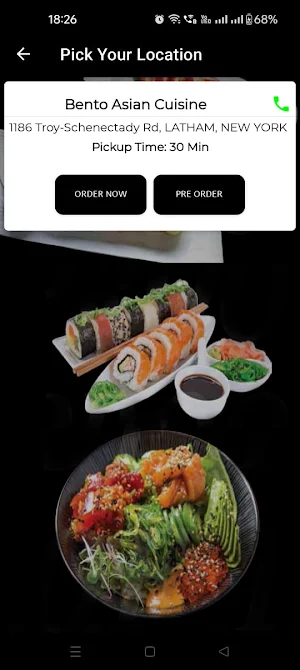 Bento Asian Cuisine Screenshot 1