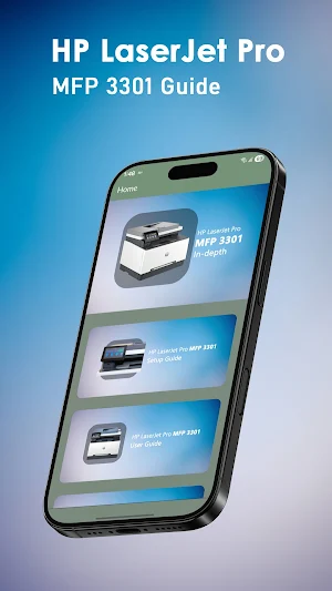 HP LaserJet Pro MFP 3301 Guide Screenshot 0