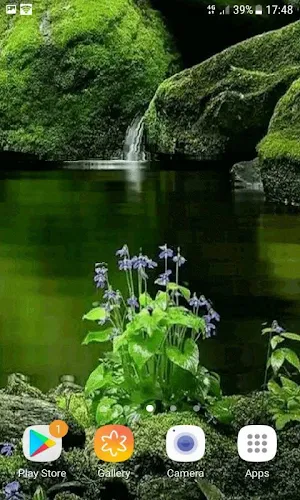 Green Nature Live Wallpaper Screenshot 2