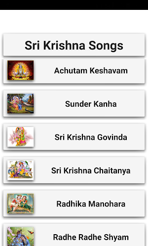 Sri Krishna Songs Screenshot 2