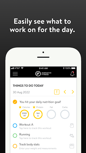 Innovative Fitness App Screenshot 3