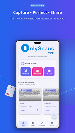 OnlyScans: PDF Scanner & OCR Screenshot 0