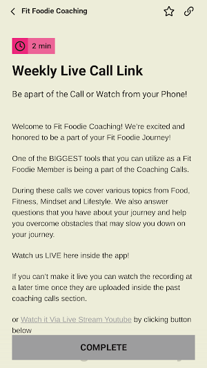 Fit Foodies Screenshot 2