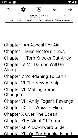 Book, Tom Swift and his Wirele Screenshot 0
