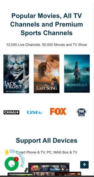 SmartxIPTV IPTV Service Screenshot 1