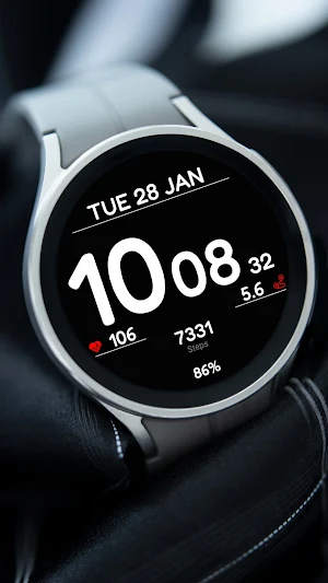BIG DIGI Sport GN01 Watch face Screenshot 3