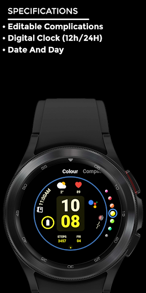Night 59 - watch face Screenshot 3