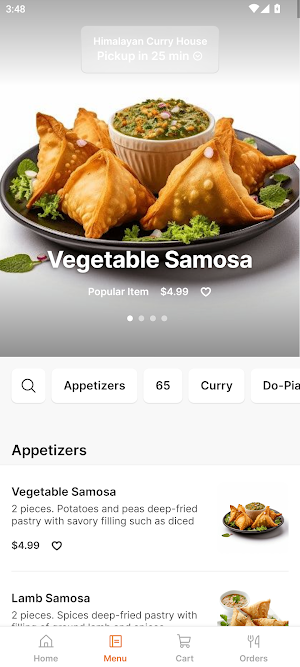 Himalayan Curry Nashua Screenshot 1
