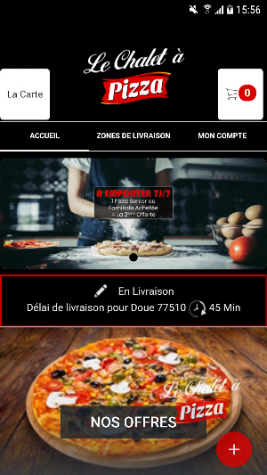 LE CHALET A PIZZA Screenshot 1