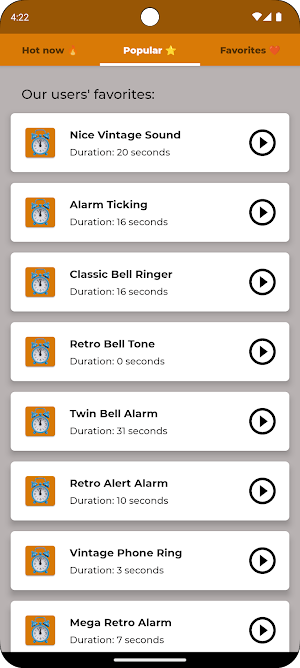 Old Alarm Ringtones Screenshot 3