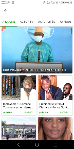 ACTU 7 Screenshot 1