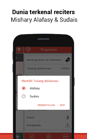 Al Quran Bahasa Indonesia MP3 Screenshot 2